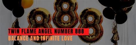 Twin Flame Angel Number 888: Balance and Infinite Love.